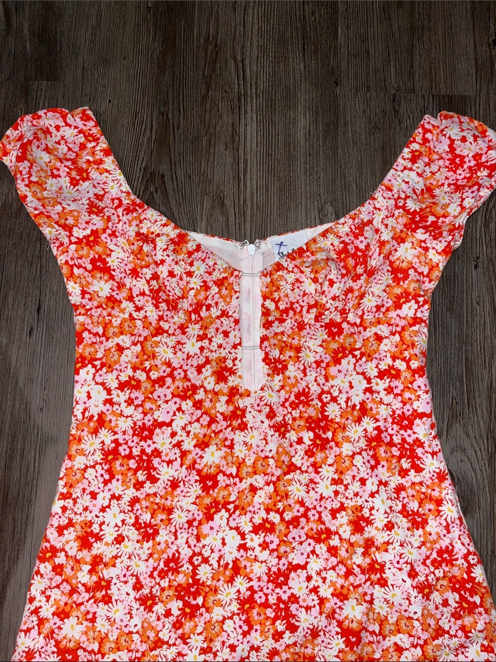 SKY TO MOON Floral Mini Dress